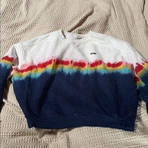 Re/done Tye Dye Fade Sweatshirt